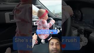 Baby car reels baby comedyvideos shotscomedy [upl. by Gnuhn]