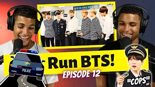 Run BTS Ep 12 Reaction  quotCOPSquot [upl. by Adalard]