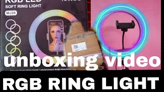 How to setup LIGHT for a BUDGET STUDIO gizbothacks DigiTek DRL 10 RGB Ring Light Review [upl. by Rheims]