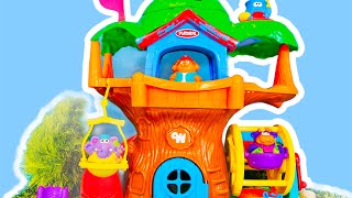 WEEBLES PLAYSKOOL 🌳 Treehouse Playset Musical Toy [upl. by Hazelton]