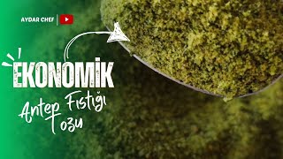 EKONOMİK ANTEP FISTIĞI TOZU TARİFİ [upl. by Ahlgren]