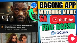 MAY GCASH SA YOUTUBE₱253 KINITA KO SA PANONOOD NG MOVIEYOUTUBE INCOME KAHIT WALANG CHANNELhowto [upl. by Sumahs990]