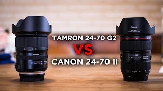 Tamron 2470mm G2 vs Canon 2470mm ii  Dual Pixel AF Low Light Test [upl. by Licko72]