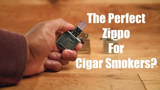 Zippo Double Butane Lighter Insert Review Can we Finally Use Zippo to light Cigars [upl. by Inaboy]