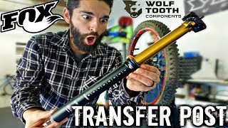 Fox Transfer Post Installation amp Review  Kashima vs Performance Dropper Post Whats The Difference [upl. by Ysied490]