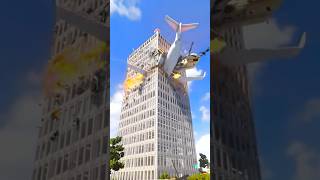 Plane vs Helicopter vs Building 😱 [upl. by Adamsun922]