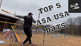 Top 5 ASAUSA bats [upl. by Quinby]