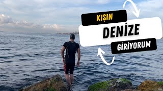 KIŞIN DENİZDE YÜZMEYE BAŞLADIM [upl. by Leahciam]