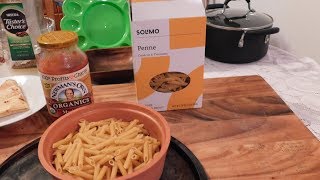 Newmans Own Pasta SauceMarinaraSolimo Pasta Penne [upl. by Bushey737]