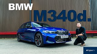 2024 BMW M340d xDrive Touring  A Mountain of Torque 4K [upl. by Kapor]