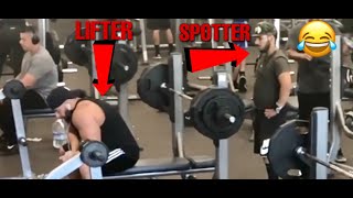 Asking For a Spot Then Never Lifting Prank [upl. by Dlorej]