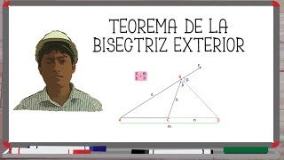 UNA BREVE DEMOSTRACIÓN DEL TEOREMA DE LA BISECTRIZ EXTERIOR [upl. by Montfort]