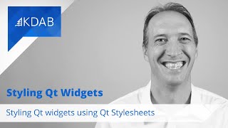 Styling Qt Widgets Using Qt Stylesheets [upl. by Akehsyt955]