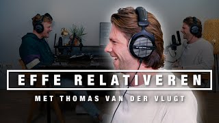 THOMAS VAN DER VLUGT over ALCOHOL PRESTATIEDRUK VROUWEN en EIGEN BOEK  EFFE RELATIVEREN [upl. by Kendrick]