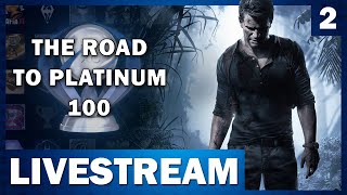 Platinum 100  Uncharted 4 Speedrun  Road to Platinum 100 Part 2 [upl. by Annayi]