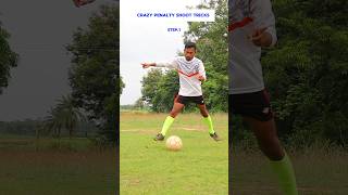 Fake Kick Crazy Hacker Penalty Shoot Tricks 👿👿 trending shorts unluckyboy football soccer [upl. by Sauncho]