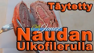 Chef Jonez  Täytetty naudan ulkofilerulla [upl. by Attezi940]