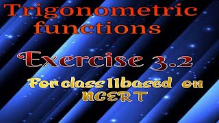 Trigonometric functions class 11 based on ncert [upl. by Yelnahs355]