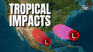 Tropical IMPACTS Likely For Millions This Week [upl. by Il]