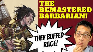 The Remastered Barbarian in Pathfinder 2e Rules Lawyer [upl. by Meehyr]