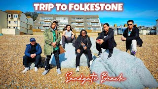 TRIP TO FOLKESTONE  SANDGATE BEACH  केटाहरु अझै निद्रामै छन् [upl. by Trevlac]