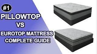 Pillowtop vs Eurotop MattressThe Complete Guide [upl. by Ivonne950]