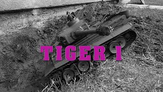 German Tiger 1 RC Tank [upl. by Nyrret]