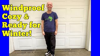 NORTHYARD Mens Fleece Lined Pants Review  Cozy and Practical [upl. by Notpmah]