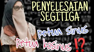 ADD MATH  Penyelesaian Segi Tiga solution of triangle  petua sinus dan kosinus  Cikgu Khai [upl. by Ecertal78]