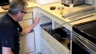 How To Install Drawer Slides The Easy Way [upl. by Neetsirhc]