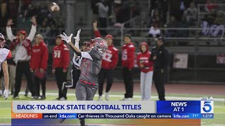 Local school for the deaf clinches backtoback state football titles [upl. by Anasor994]