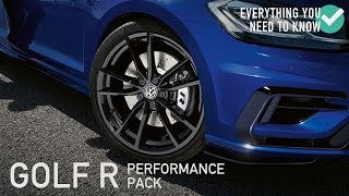 Golf R Performance Pack  Everything You Need To Know [upl. by Misti]