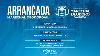 Concurso Pref Marechal DeodoroAL  Matemática e Raciocínio Lógico  Arrancada [upl. by Asiar]