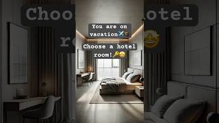 Choose one🔑🤩 vacation travel hotel hotelroom bedroom love chillvibes aurora cozyvibes [upl. by Aneekan641]