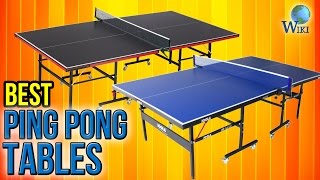 10 Best Ping Pong Tables 2017 [upl. by Sly]