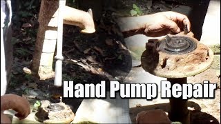 Hand Pump Repair  Hand Tubewell [upl. by Snah]