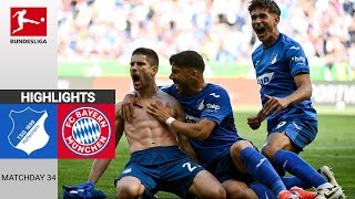 Hoffenheim  Bayern München  42  Zusammenfassung  Bundesliga 202324 [upl. by Nailluj]