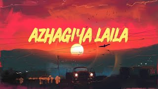 Azhagiya Laila  Lyrics Ullathai Allitha  Karthik Rambha Melody Lyrics [upl. by Rebmaed]