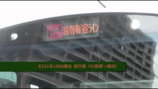 【全区間走行音】湘南新宿ライン〈特別快速〉小田原→高崎 201214再 [upl. by Eirrem]