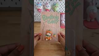 Taking a moment to appreciate this cutie 🎃  Pucky Pumpkin Baby unboxing popmart pucky blindbox [upl. by Hcab]