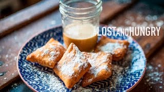 Beignet Recipe with Cafe au Lait Icing [upl. by Aurel]