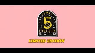 LightBox Expo EXCLUSIVE 5th Anniversary Patch [upl. by Anailli91]