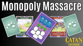 CATAN  Ore Monopoly Massacre  Game 541 [upl. by Lancaster]