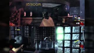 Black Ops 2 ZOMBIES  Split Screen TRANZIT with Friends PS3 [upl. by Enelyahs]