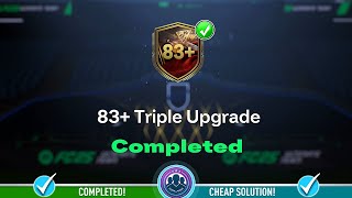 83 Triple Upgrade SBC Pack Opened  Cheap Solution amp SBC Tips  FC 25 [upl. by Thgiwd]