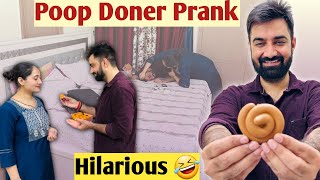 Poop Doner Prank on wife  Next level of Artificial Intelligence  hilarious 😂 prank [upl. by Stokes]