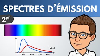 SPECTRES CONTINUS 🌈 et température ✏️ Exercice  Seconde  Physique Chimie [upl. by Moorish]