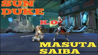 MASUTA SAITO VS SUN DUKE [upl. by Ris949]