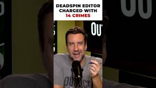 Deadspin Editor Charged With 14 Crimes news [upl. by Fenella]