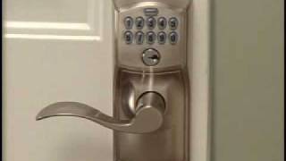 How To Operate Your Schlage FE595 Keypad Entry Lock [upl. by Lexa]